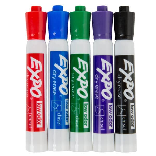 Expo Dry Erase Markers, Assorted