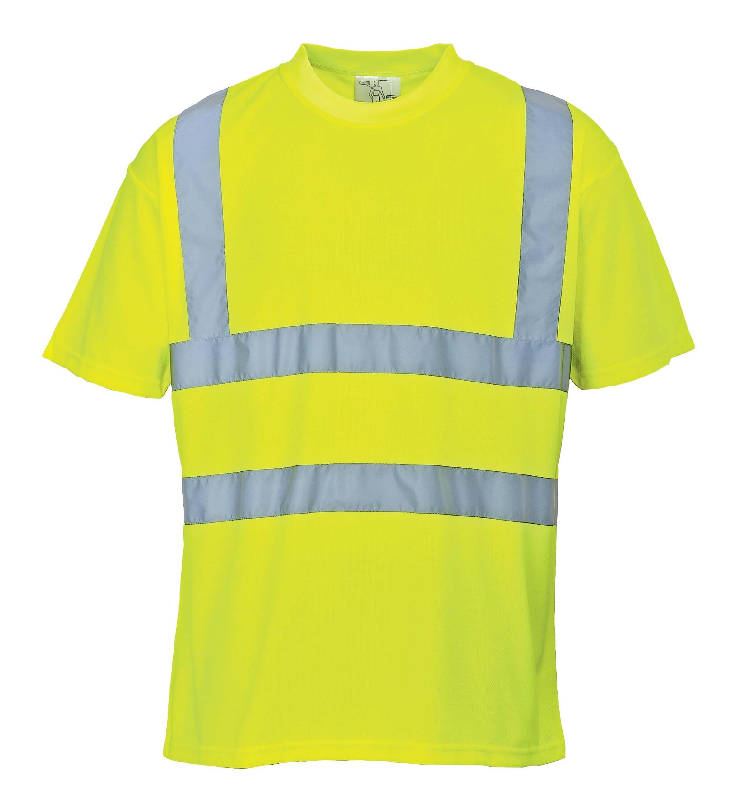 High Vis Cotton Comfort Short Sleeved T-Shirt, PS170 — view 2