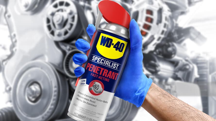 WD40 Lubricant, Rust Remover