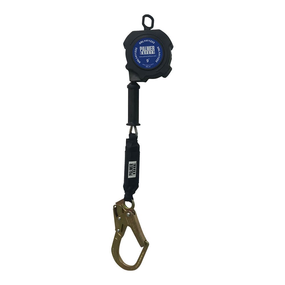 Single SRL LE 9’ Galvanized Cable w/ Steel Rebar Hook