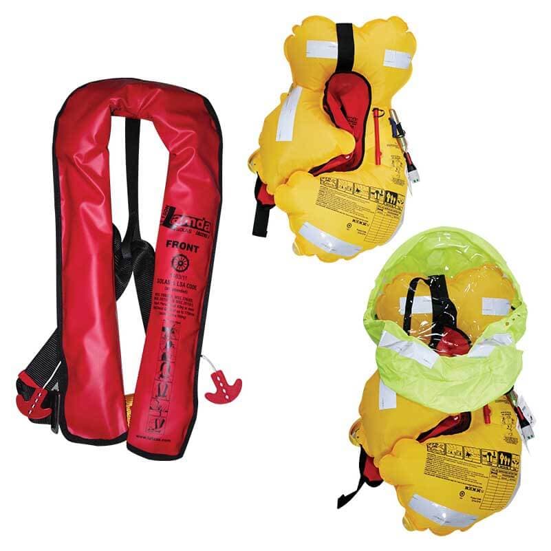 Lalizas Lamda Automatic Inflatable Lifejacket 330N - No Spray Hood