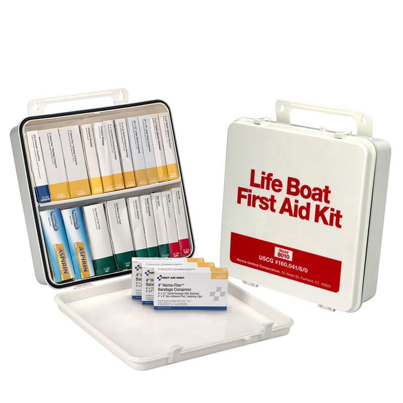 USCG Life Boat First Aid Kit in Weatherproof/Waterproof
