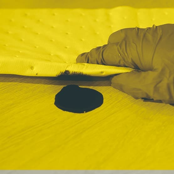 Chemical Absorbent Pads, Yellow — view 2