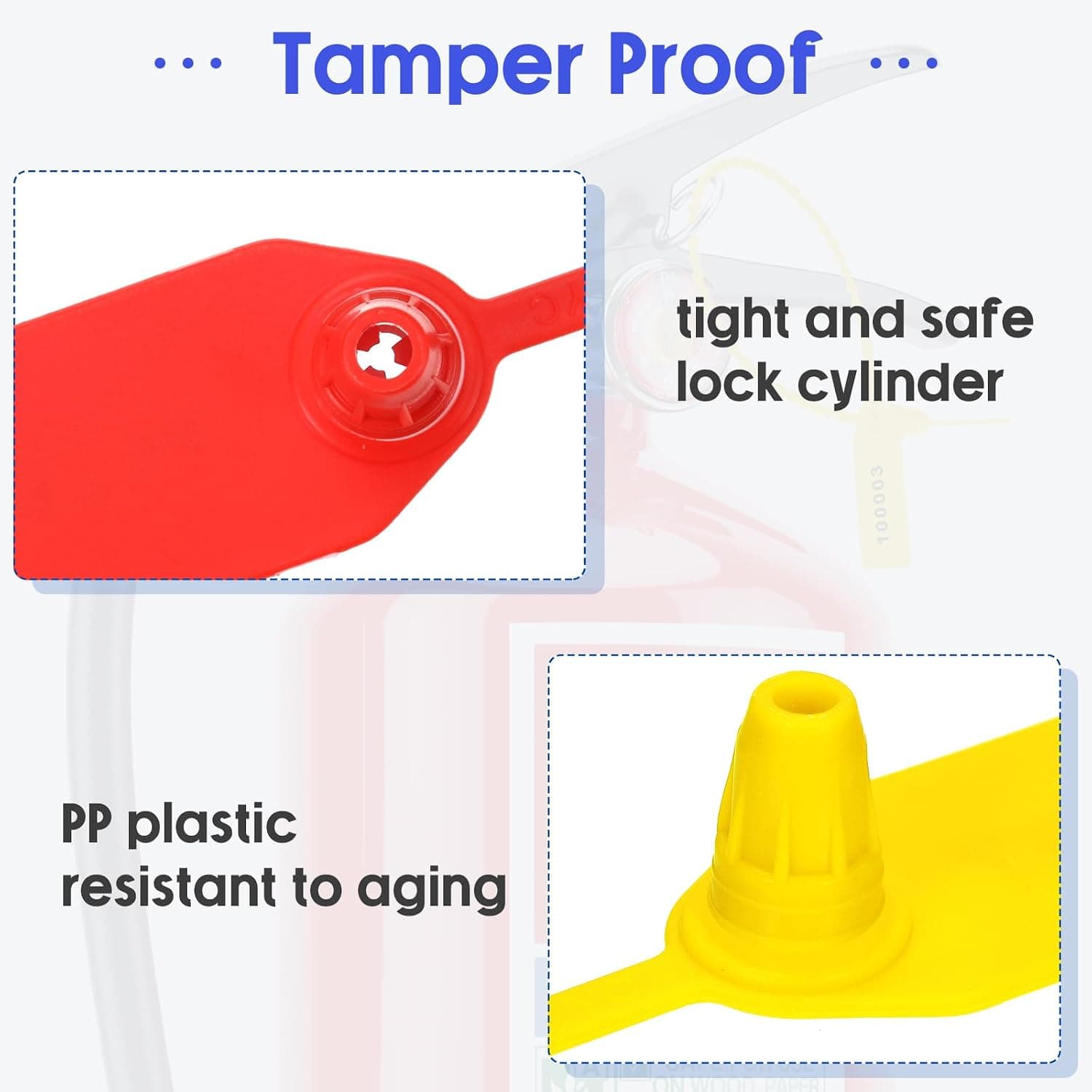 Numbered Security Seals - Tamper Proof Seals — view 3