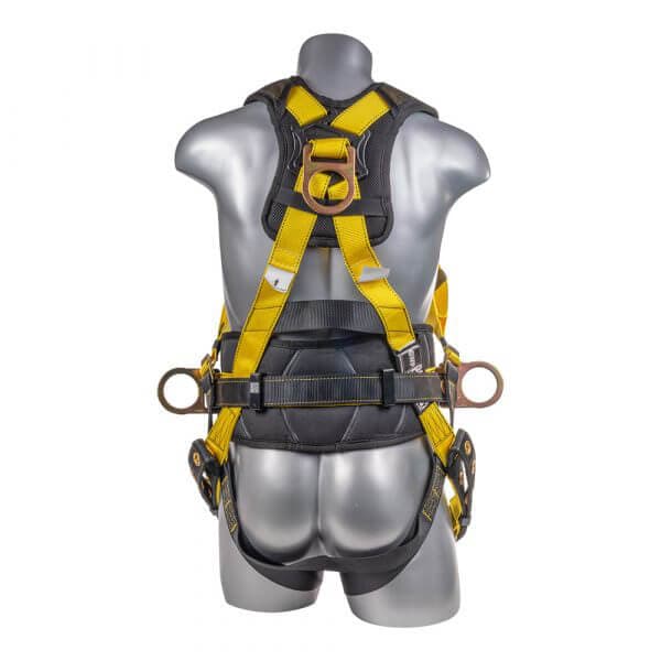 Hammerhead™ Series Harness 5pt., Padded Back, QCB Chest, Tongue & Buckle Leg Straps, SRL Back Plate, Positioning Belt with Side D-Rings — view 2