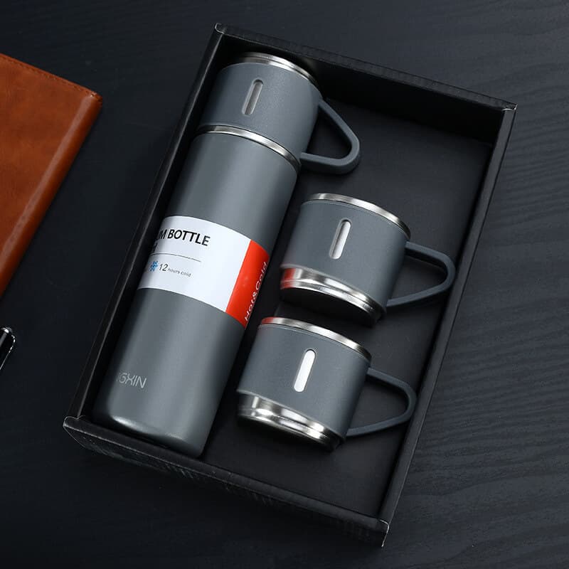 Combo Pack w/ 2 Travel Mugs & Thermos Bottle — view 4